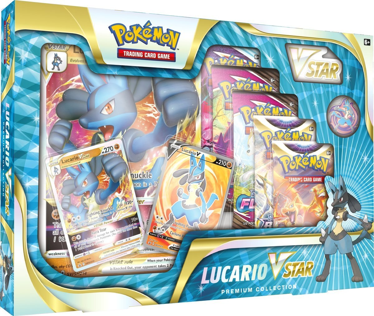 Pokémon-Sammelkartenspiel: Vstar Premium Collection Lucario